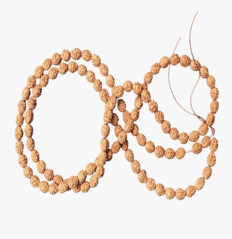 4 Face Rudraksha Rosary